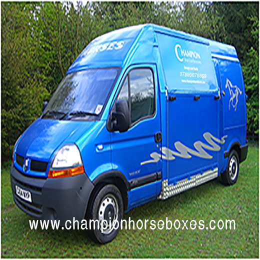 2 Horse Renault Master Maxi Box by Champion Horse Boxes